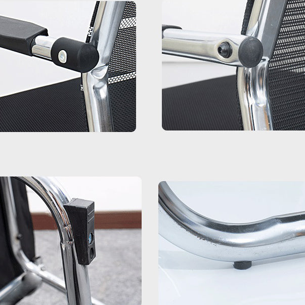 Zeitgenössische Festwaffenstuhl Ergonomic Mid-Back Schreibtischstuhl