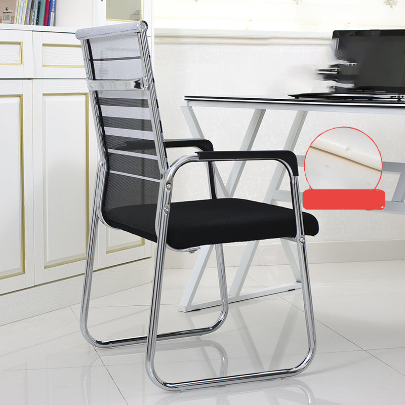 Zeitgenössische Festwaffenstuhl Ergonomic Mid-Back Schreibtischstuhl