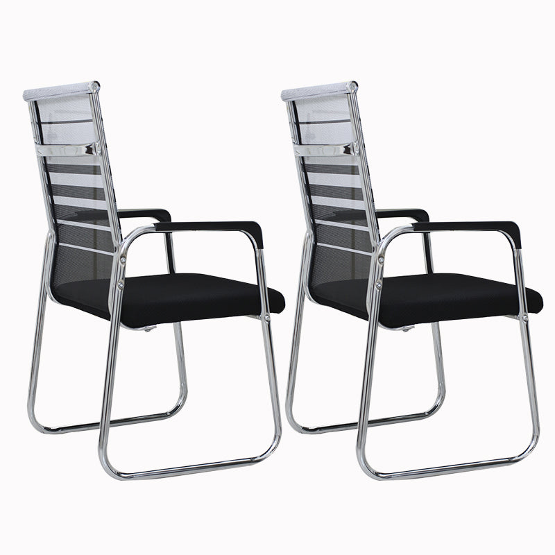 Zeitgenössische Festwaffenstuhl Ergonomic Mid-Back Schreibtischstuhl