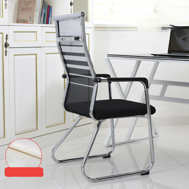 Zeitgenössische Festwaffenstuhl Ergonomic Mid-Back Schreibtischstuhl