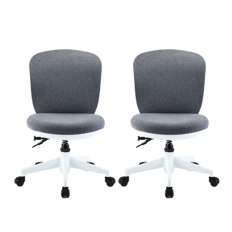Ergonomische mid -back bureau stoel verstelbare Swivel Burey Chair met wielen