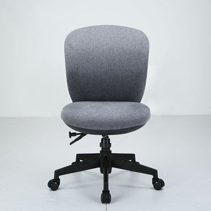 Silla ergonómica de escritorio en medio trasero silla de oficina giratoria ajustable con ruedas