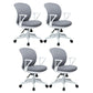 Ergonomische mid -back bureau stoel verstelbare Swivel Burey Chair met wielen