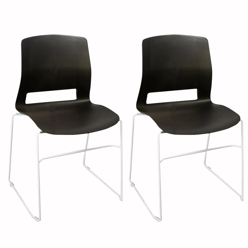 Zeitgenössischer armloser Amtstuhl No belastende ergonomische Stuhl