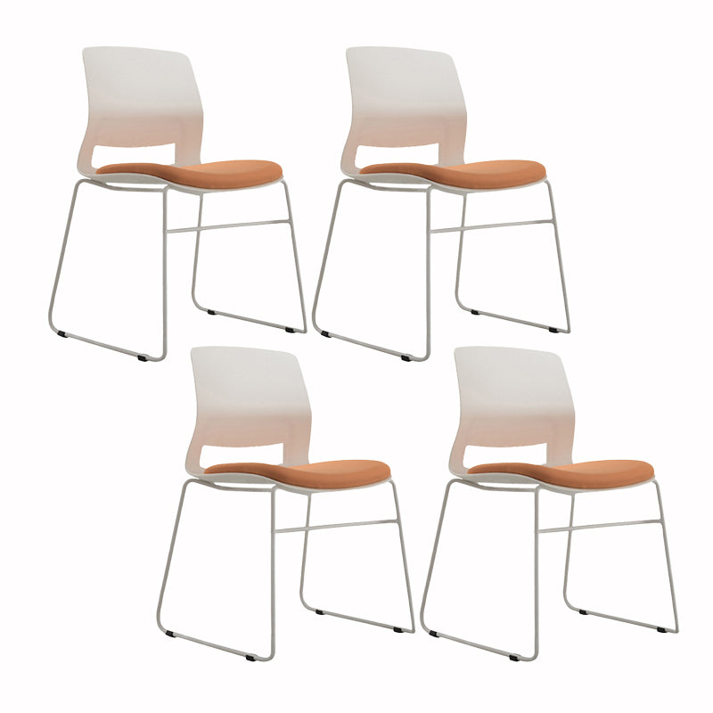 Zeitgenössischer armloser Amtstuhl No belastende ergonomische Stuhl