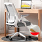 Ergonomic Mid Back Desk Chair Adjustable Arms Office Chair for Home Office