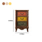 Traditional Style Storage Chest Vertical Lingerie Chest with 3 / 4 Drawers Clearhalo 'Bedroom Furniture' 'Dressers & Chests' 'dressers_chests' 'furn' 'furn_dressers_chests' 'Furniture' 5389799