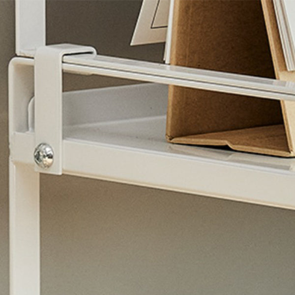 Modern Style Bookshelf Metal Open Back Bookcase for Home Office Clearhalo 'Bookcases' 'furn' 'furn_bookcases' 'Furniture' 'Office Furniture' 5389878