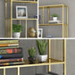 Scandinave Rectangle Bibshelf Office Metal Etagere Bibliothèque