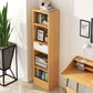 Contemporary Wood Bookcase, Geometric Bookshelf for Living Room Clearhalo 'Bookcases' 'furn' 'furn_bookcases' 'Furniture' 'Office Furniture' 5390006