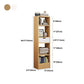 Contemporary Wood Bookcase, Geometric Bookshelf for Living Room Clearhalo 'Bookcases' 'furn' 'furn_bookcases' 'Furniture' 'Office Furniture' 5390013