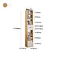 Contemporary Wood Bookcase, Geometric Bookshelf for Living Room Clearhalo 'Bookcases' 'furn' 'furn_bookcases' 'Furniture' 'Office Furniture' 5390015