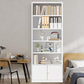 Closed Standard Bookshelf Modern Door Home Study Living Room Bookcase Clearhalo 'Bookcases' 'furn' 'furn_bookcases' 'Furniture' 'Office Furniture' 5390040