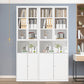 Closed Standard Bookshelf Modern Door Home Study Living Room Bookcase Clearhalo 'Bookcases' 'furn' 'furn_bookcases' 'Furniture' 'Office Furniture' 5390043