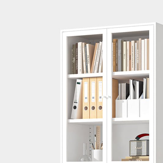 Closed Standard Bookshelf Modern Door Home Study Living Room Bookcase Clearhalo 'Bookcases' 'furn' 'furn_bookcases' 'Furniture' 'Office Furniture' 5390049
