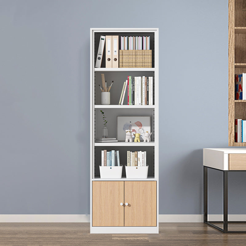 Closed Standard Bookshelf Modern Door Home Study Living Room Bookcase Clearhalo 'Bookcases' 'furn' 'furn_bookcases' 'Furniture' 'Office Furniture' 5390060