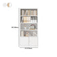 Closed Standard Bookshelf Modern Door Home Study Living Room Bookcase Clearhalo 'Bookcases' 'furn' 'furn_bookcases' 'Furniture' 'Office Furniture' 5390077