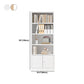 Closed Standard Bookshelf Modern Door Home Study Living Room Bookcase Clearhalo 'Bookcases' 'furn' 'furn_bookcases' 'Furniture' 'Office Furniture' 5390078