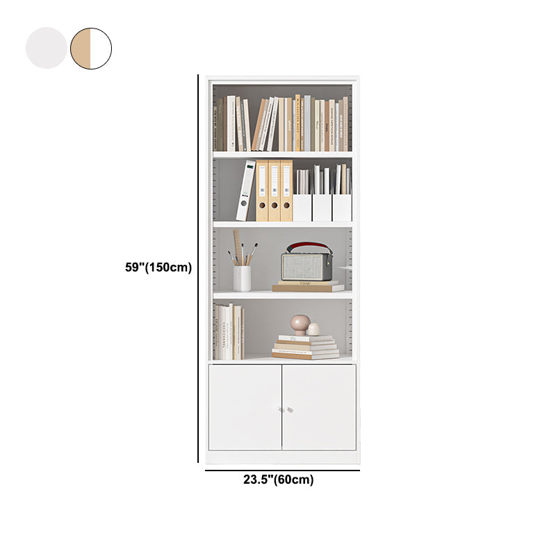 Closed Standard Bookshelf Modern Door Home Study Living Room Bookcase Clearhalo 'Bookcases' 'furn' 'furn_bookcases' 'Furniture' 'Office Furniture' 5390078
