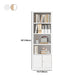 Closed Standard Bookshelf Modern Door Home Study Living Room Bookcase Clearhalo 'Bookcases' 'furn' 'furn_bookcases' 'Furniture' 'Office Furniture' 5390079