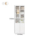 Closed Standard Bookshelf Modern Door Home Study Living Room Bookcase Clearhalo 'Bookcases' 'furn' 'furn_bookcases' 'Furniture' 'Office Furniture' 5390081