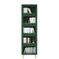 Modern Engineered Wood Bookcase, Door Bookshelf for Any Room, 12" W