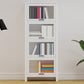 Modern Solid Wood Bookcase, Door Bookshelf for Any Room, 24" L X 12" W