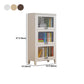 Modern Solid Wood Bookcase, Door Bookshelf for Any Room, 24" L X 12" W