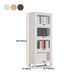 Modern Solid Wood Bookcase, Door Bookshelf for Any Room, 24" L X 12" W