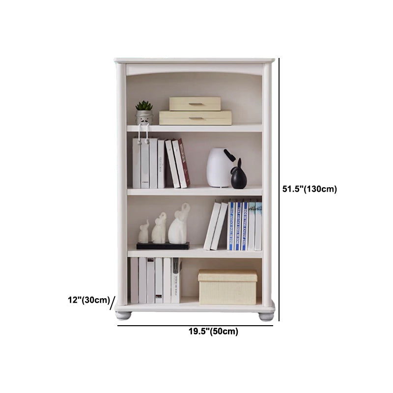 Scandinavian Wood Bookshelf Home Office Closed Back Bookcase Clearhalo 'Bookcases' 'furn' 'furn_bookcases' 'Furniture' 'Office Furniture' 5390192