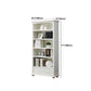 Scandinavian Wood Bookshelf Home Office Closed Back Bookcase Clearhalo 'Bookcases' 'furn' 'furn_bookcases' 'Furniture' 'Office Furniture' 5390206