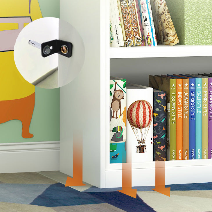 Modern Iron Bookcase, Geometric Bookshelf for Any Room, 13" W Clearhalo 'Bookcases' 'furn' 'furn_bookcases' 'Furniture' 'Office Furniture' 5390222