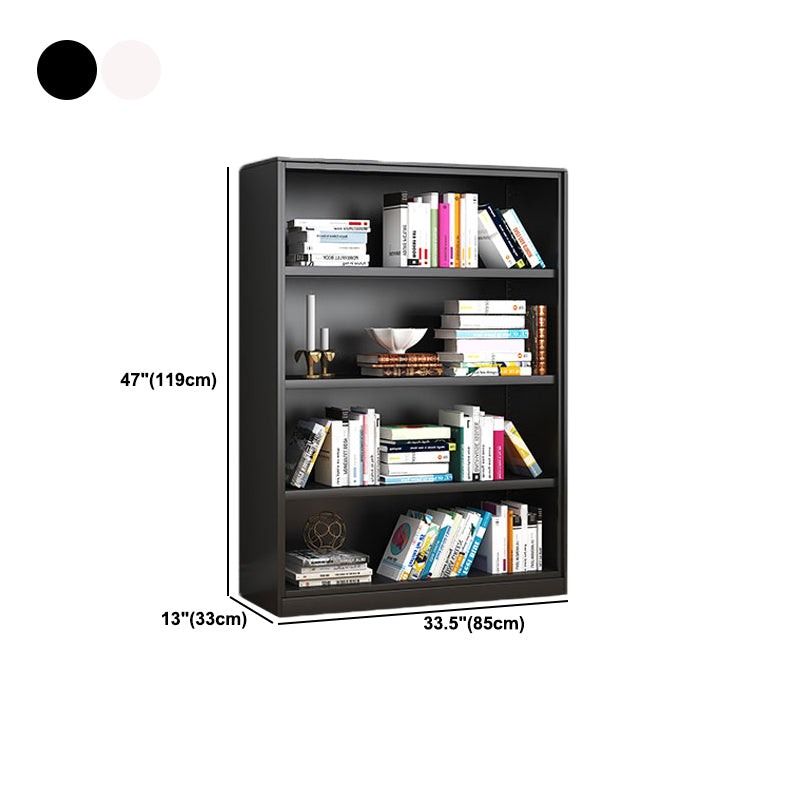 Modern Iron Bookcase, Geometric Bookshelf for Any Room, 13" W Clearhalo 'Bookcases' 'furn' 'furn_bookcases' 'Furniture' 'Office Furniture' 5390229
