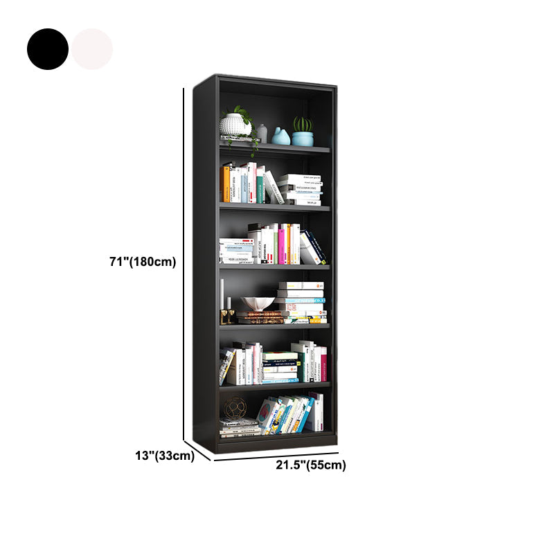 Modern Iron Bookcase, Geometric Bookshelf for Any Room, 13" W Clearhalo 'Bookcases' 'furn' 'furn_bookcases' 'Furniture' 'Office Furniture' 5390231