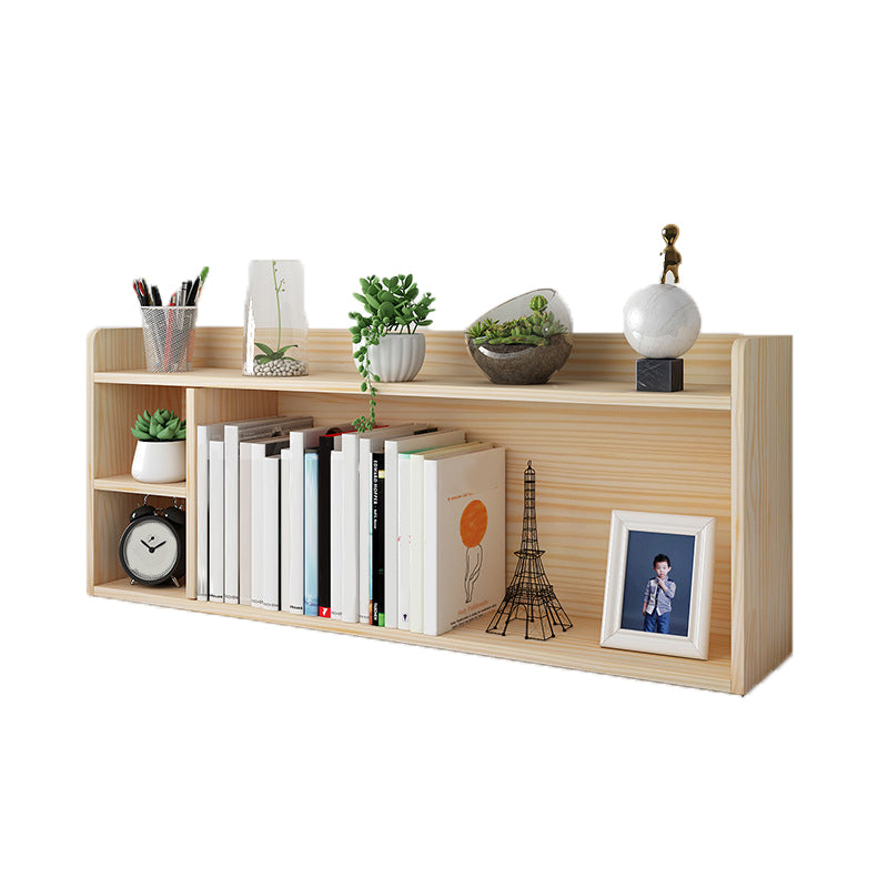 Modern gesloten back houten boek plank natuurlijk 8 "w thuis boekenkast