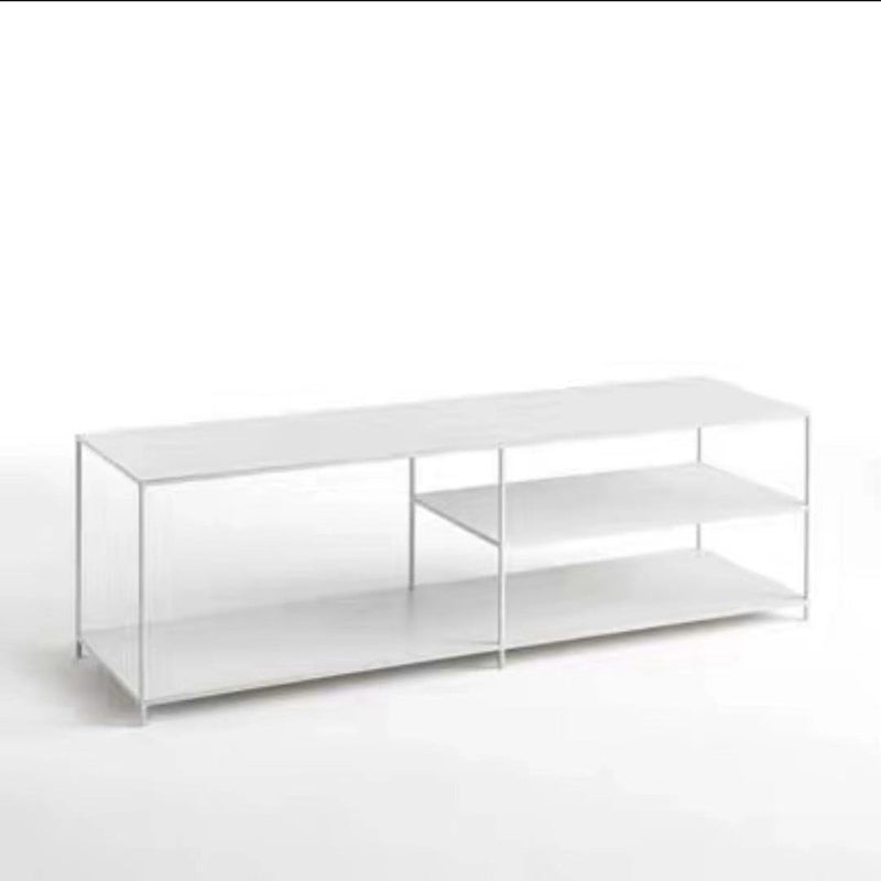 12.99 "W TV Stand Open Storage Industrial Style Console