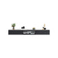 Contemporary Style TV Stand Wall-mounted Enclosed Storage TV Console Black White Clearhalo 'furn' 'furn_tv_stands_entertainment_centers' 'Furniture' 'Living Room Furniture' 'TV Stands & Entertainment Centers' 'TV Stands & Media Storage Furniture' 'tv_stands_entertainment_centers' 5390559