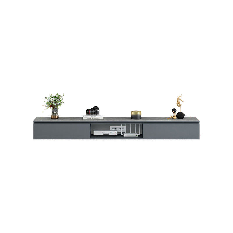 Contemporary Style TV Stand Wall-mounted Enclosed Storage TV Console Clearhalo 'furn' 'furn_tv_stands_entertainment_centers' 'Furniture' 'Living Room Furniture' 'TV Stands & Entertainment Centers' 'TV Stands & Media Storage Furniture' 'tv_stands_entertainment_centers' 5390565