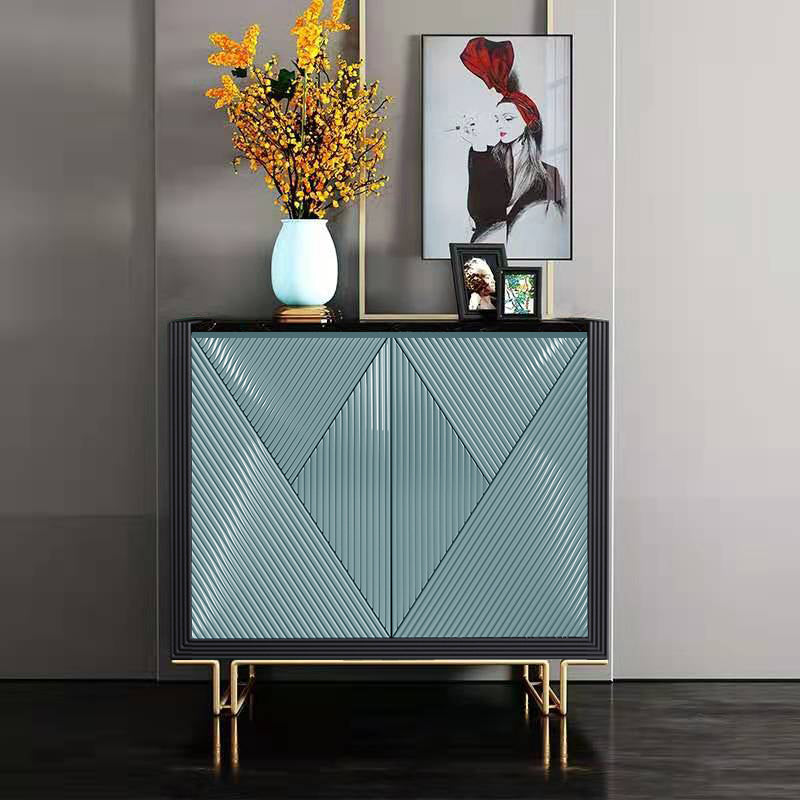 33.86"H Sideboard Glam Style Dining Server for Kitchen and Living Room Clearhalo 'buffet_sideboard' 'Buffets & Sideboards' 'furn' 'furn_buffet_sideboard' 'Furniture' 'Kitchen & Dining Furniture' 5390635