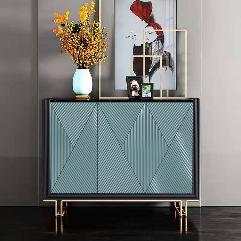 33.86"H Sideboard Glam Style Dining Server for Kitchen and Living Room Clearhalo 'buffet_sideboard' 'Buffets & Sideboards' 'furn' 'furn_buffet_sideboard' 'Furniture' 'Kitchen & Dining Furniture' 5390636