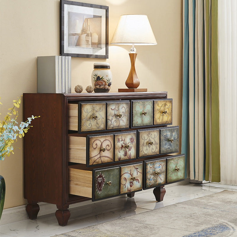 American Retro Storage Chest Solid Wood Storage Chest Dresser for Bedroom Clearhalo 'Bedroom Furniture' 'Dressers & Chests' 'dressers_chests' 'furn' 'furn_dressers_chests' 'Furniture' 5390651