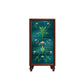 American Retro Storage Chest Solid Wood Storage Chest Dresser for Bedroom 24"L x 16.5"W x 47"H Blue Clearhalo 'Bedroom Furniture' 'Dressers & Chests' 'dressers_chests' 'furn' 'furn_dressers_chests' 'Furniture' 5390655