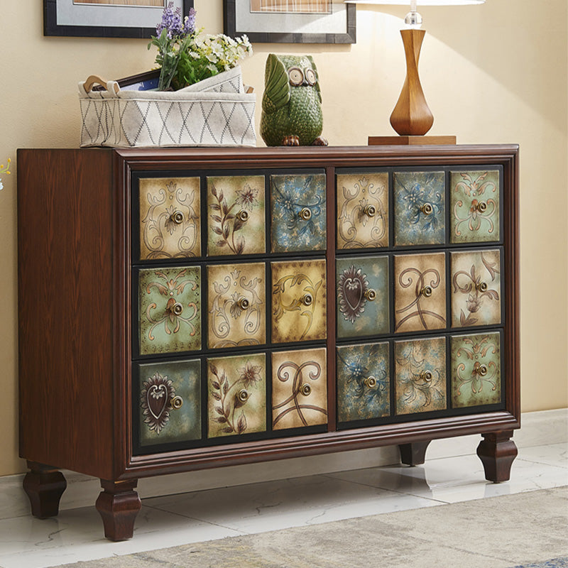 American Retro Storage Chest Solid Wood Storage Chest Dresser for Bedroom Clearhalo 'Bedroom Furniture' 'Dressers & Chests' 'dressers_chests' 'furn' 'furn_dressers_chests' 'Furniture' 5390658