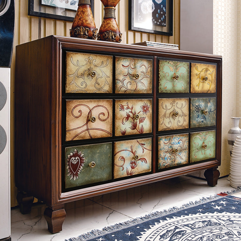 American Retro Storage Chest Solid Wood Storage Chest Dresser for Bedroom Clearhalo 'Bedroom Furniture' 'Dressers & Chests' 'dressers_chests' 'furn' 'furn_dressers_chests' 'Furniture' 5390669