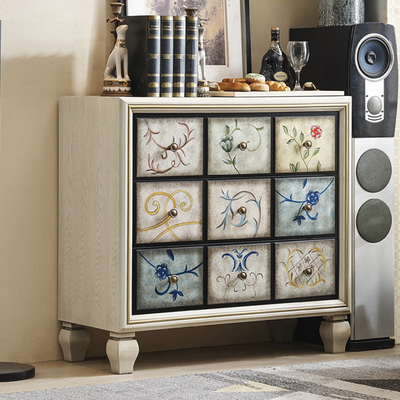 American Retro Storage Chest Solid Wood Storage Chest Dresser for Bedroom Clearhalo 'Bedroom Furniture' 'Dressers & Chests' 'dressers_chests' 'furn' 'furn_dressers_chests' 'Furniture' 5390674