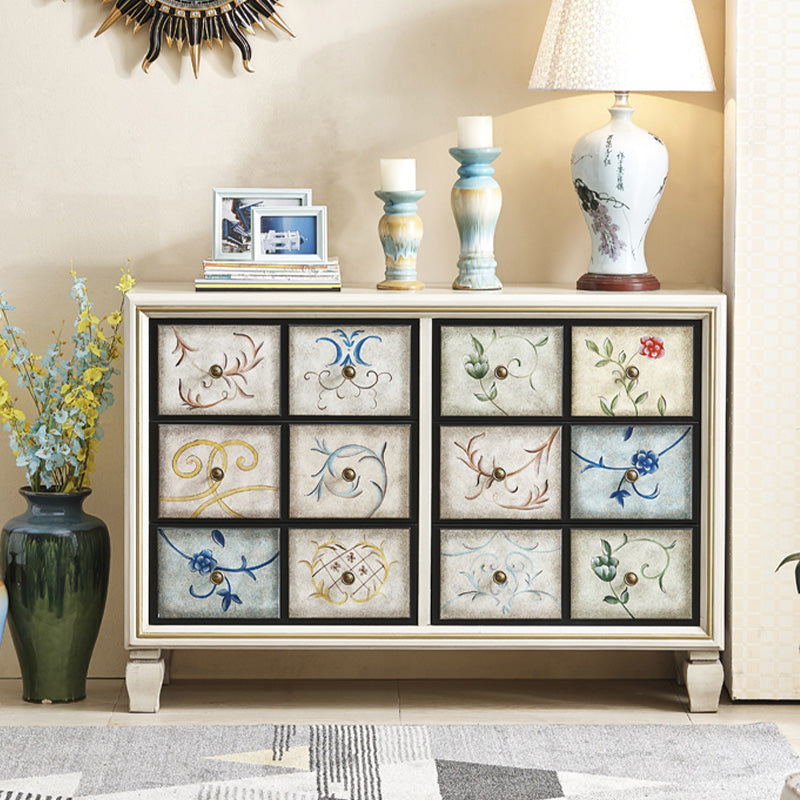 American Retro Storage Chest Solid Wood Storage Chest Dresser for Bedroom Clearhalo 'Bedroom Furniture' 'Dressers & Chests' 'dressers_chests' 'furn' 'furn_dressers_chests' 'Furniture' 5390675