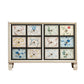 American Retro Storage Chest Solid Wood Storage Chest Dresser for Bedroom 47"L x 17"W x 35"H White Clearhalo 'Bedroom Furniture' 'Dressers & Chests' 'dressers_chests' 'furn' 'furn_dressers_chests' 'Furniture' 5390677