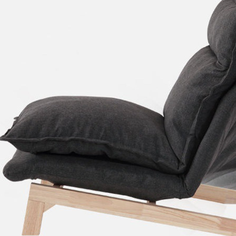 Chaise de linge 23,6 "L x 31,6" W x 31,4 "Chaise honvertible pour le salon