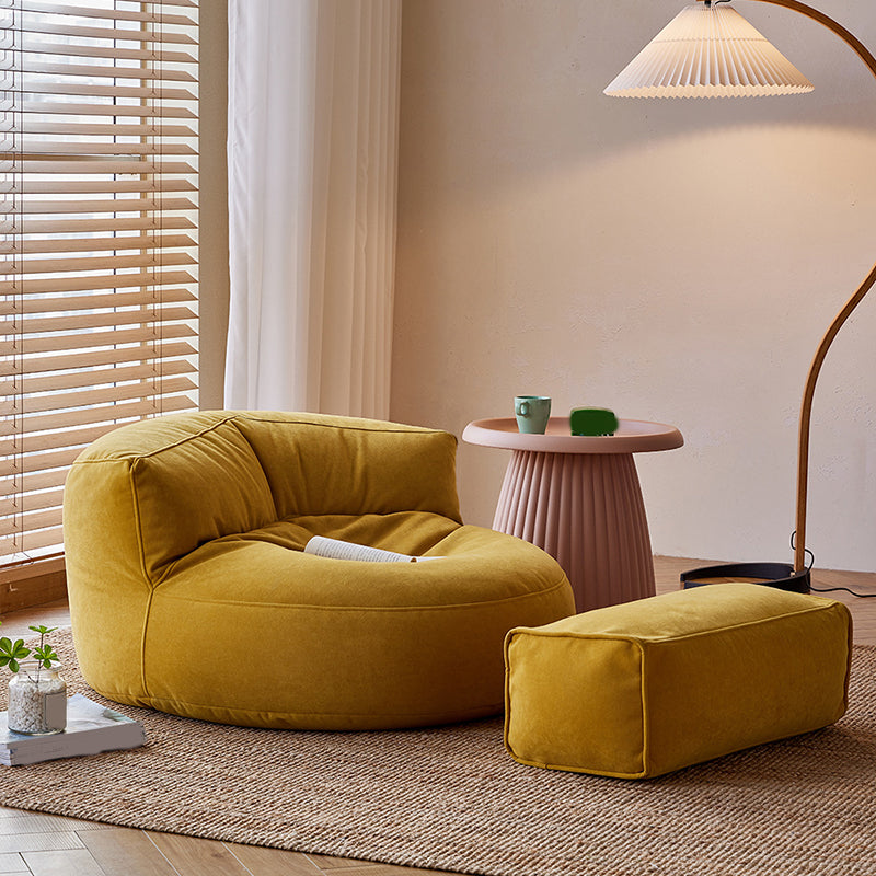 37,40 "L x 37,40" W x 19,68 "H Sedia per accento di velluto per soggiorno