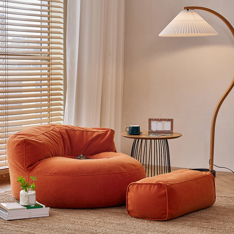 37,40 "L x 37,40" W x 19,68 "H Sedia per accento di velluto per soggiorno